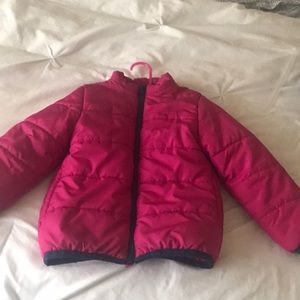 Toddler Pink puffer coat